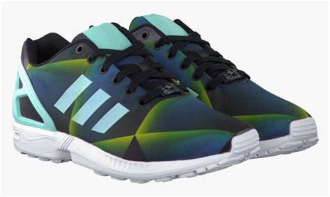 adidas zx flux lichtblauwe strepen